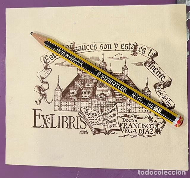 Arte: ANIGUO EX LIBRIS DR. FRANCISCO VEGA DIAZ, S. XIX