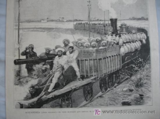 Arte: ALEGANDRIA,TREN BLINDADO