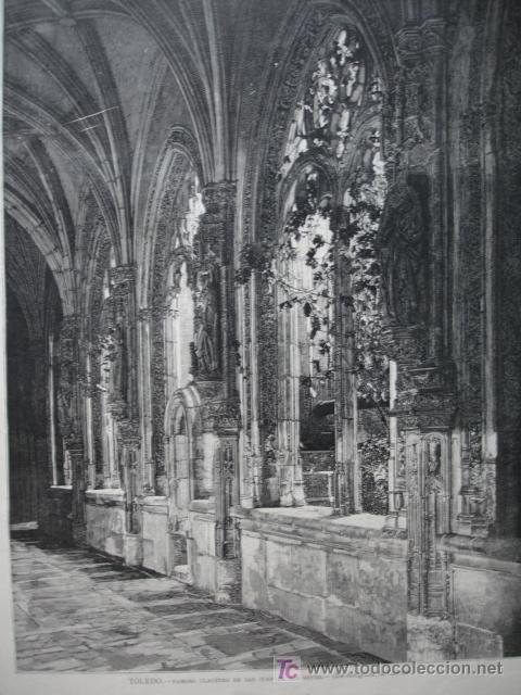 Arte: TOLEDO,SAN JUAN DE LOS REYES - Foto 1