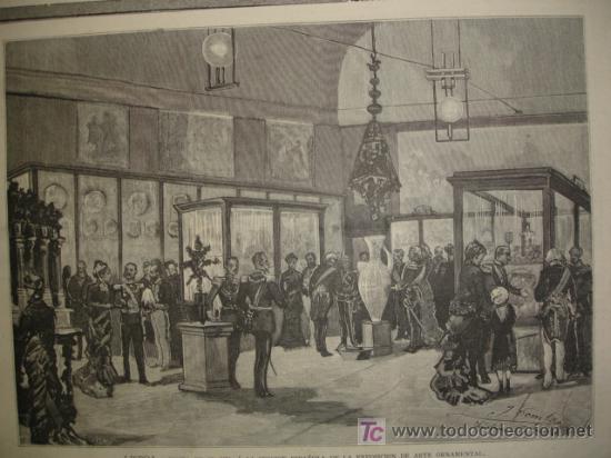 Art: LISBOA,VISITA DE LOS REYES 1882