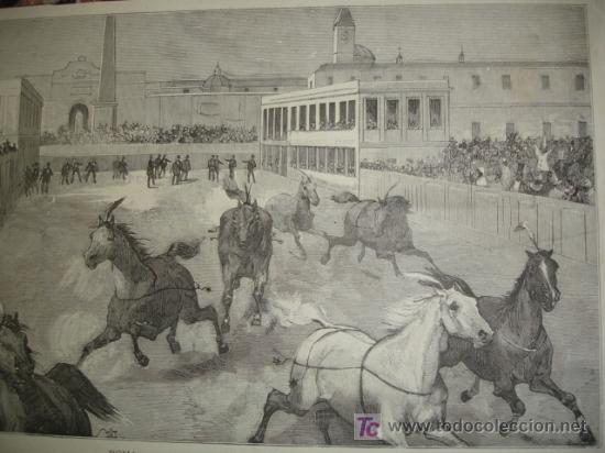 Art: ROMA,CARRERAS DE BARBERI,CARNAVAL