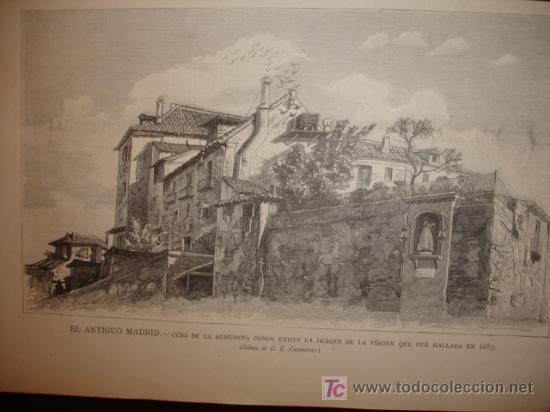 Arte: EL ANTIGUO MADRID ,CUBO DE LA ALMUDENA - Foto 1