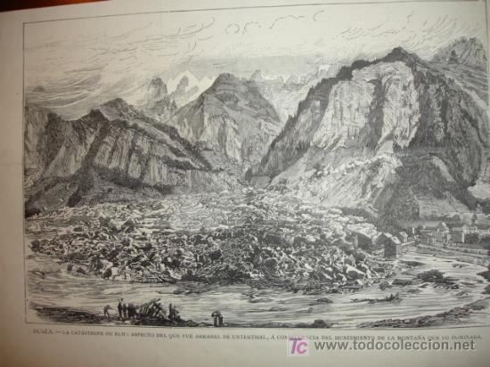 Arte: CATASTROFE DE ELM,SUIZA - Foto 1