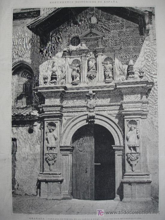 Arte: GRANADA,CAPILLA REAL - Foto 1