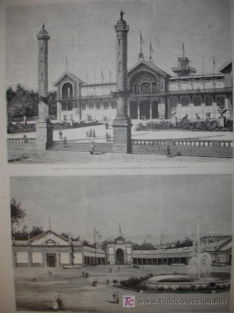 Arte: BURDEOS,EXPOSICION 1882 - Foto 1