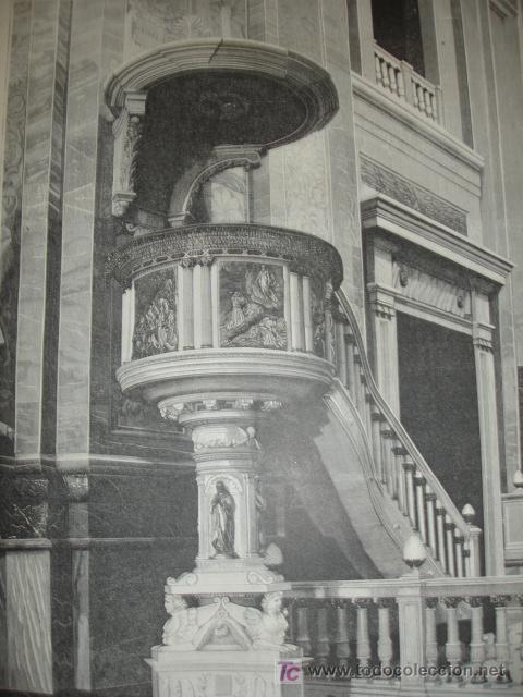 Arte: MADRID,SAN FRANCISCO EL GRANDE,PULPITO - Foto 1