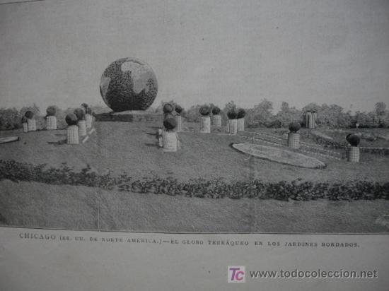 Arte: GLOBO TERRAQUEO,CHICAGO - Foto 1