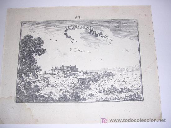 Arte: GRABADO DE ALGOIRE ( LERIDA ) 1680 - Foto 1