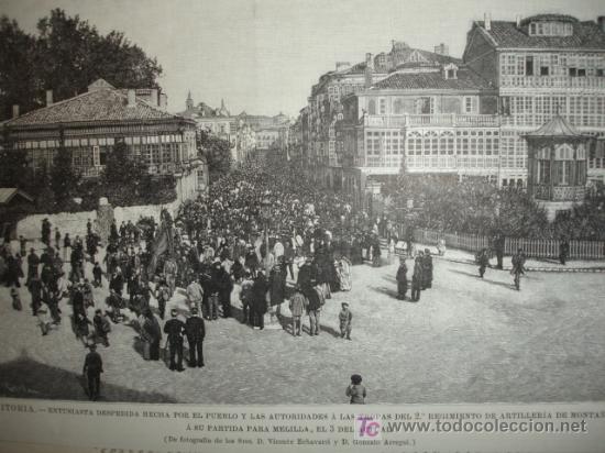 Arte: VITORIA,DESPEDIDA A LAS TROPAS - Foto 1