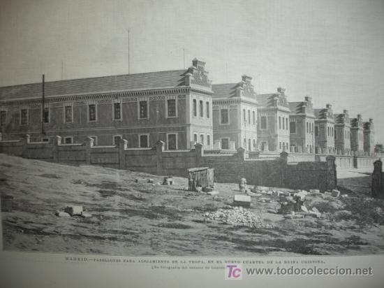 Arte: MADRID,CUARTEL REINA CRISTINA - Foto 1