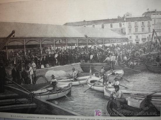 MALAGA,MUELLES,1893