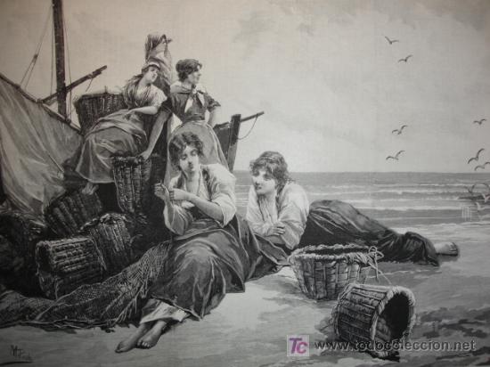Arte: MANUEL PICOLO,ENTRE GAVIOTAS - Foto 1