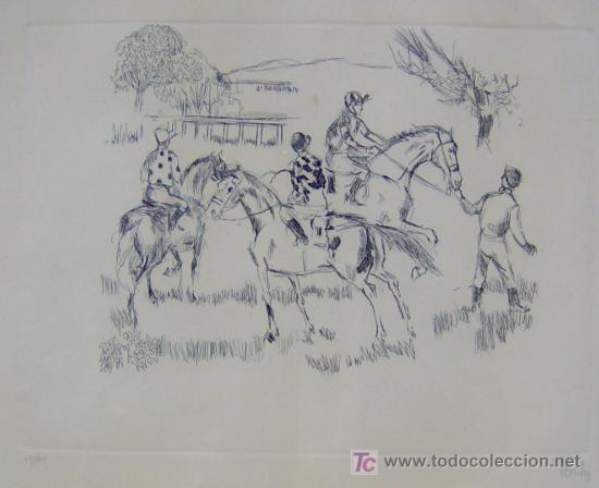Arte: Florit, Grabado de Florit del a&ntilde;o 83 - Foto 1
