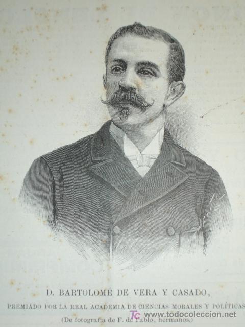 Kunst: BARTOLOME DE VERA Y CASADO.CUEVAS BAJAS,MALAGA