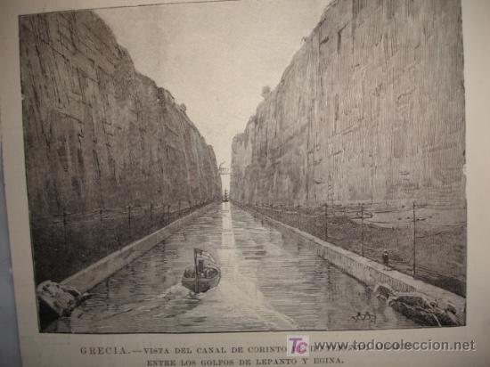 Arte: GRECIA,CANAL DE CORINTO - Foto 1