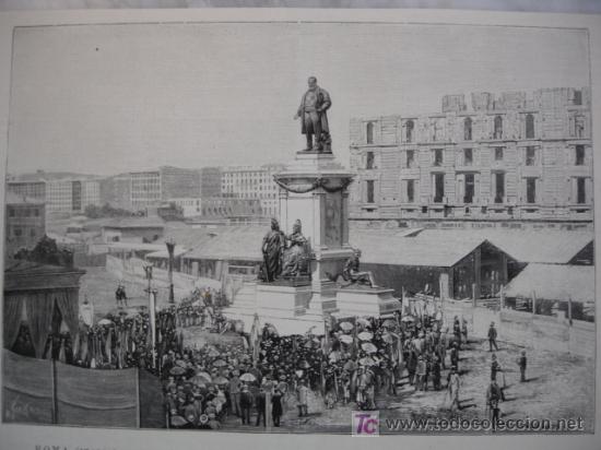 Art: ROMA,ESTATUA DE COVOUR