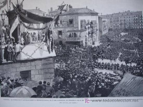 Arte: VITORIA,BENDICION DEL NUNCIO