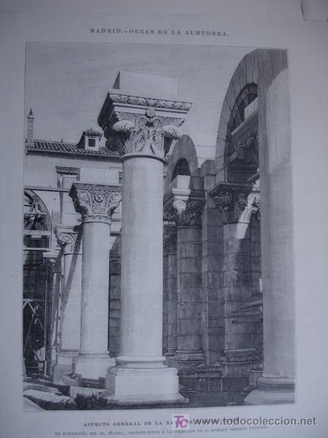 MADRID,LA ALMUDENA,CONSTRUCCION