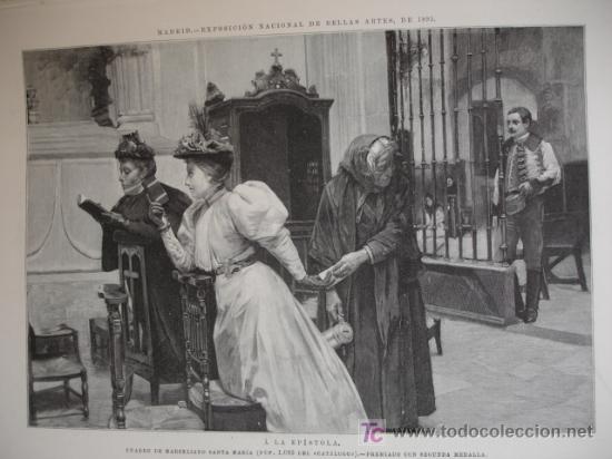 Arte: A LA EPISTOLA,MARCELIANO SANTA MARIA