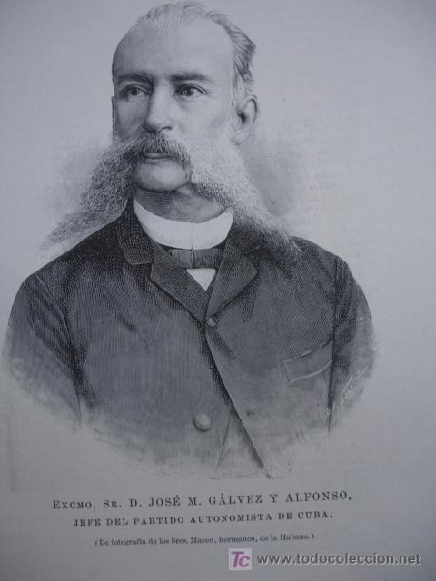 Arte: JOSE M .GALVEZ Y ALFONSO ,CUBA - Foto 1