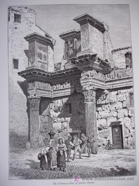 Art: ROMA,ITALIA,FORO DE NERVA