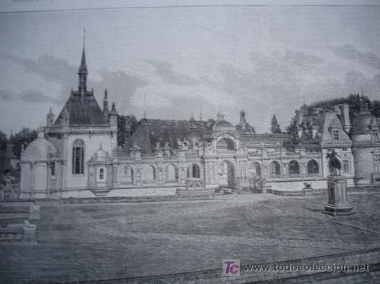 Arte: FRNCIA,CASTILLO DE CHANTILLY - Foto 1