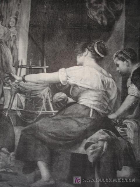 Arte: LAS HILANDERAS,VELAZQUEZ - Foto 1