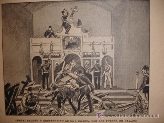 Art: TURCOS DESTRUYENDO IGLESIAS EN GALATA