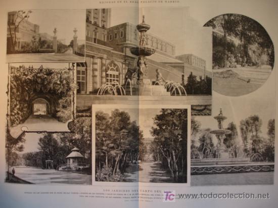 Arte: MADRID,JARDINES CAMPO DEL MORO - Foto 1