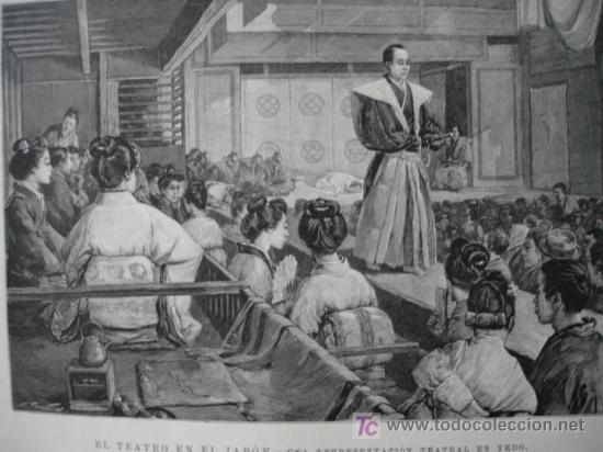 Arte: JAPON,TEATRO YEDO - Foto 1