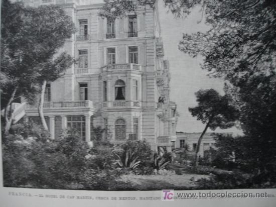 Arte: FRANCIA,HOTEL CAP MARTIN,MENTON - Foto 1