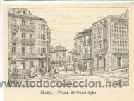 Art: HARO.-Plaza de Canalejas ( Logro&ntilde;o / La Rioja 6,2 x 5,1 cm).