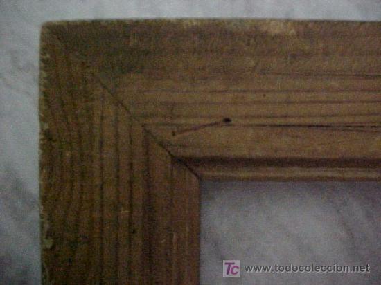 Arte: vista posterior de la moldura de madera de roble - Foto 7