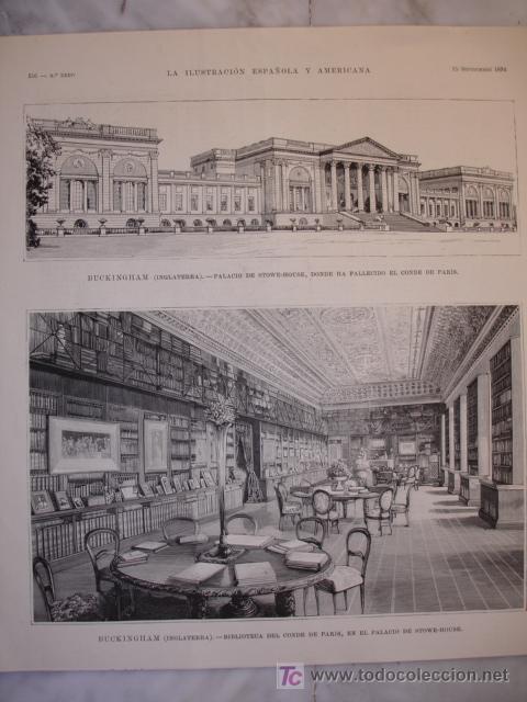 Arte: BUCKINGHAM PALACE,STOWE HOUSE - Foto 1