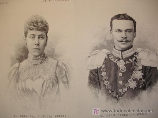 Art: COBURGO,PRINCESA MELITA,DUQUE DE HESSE
