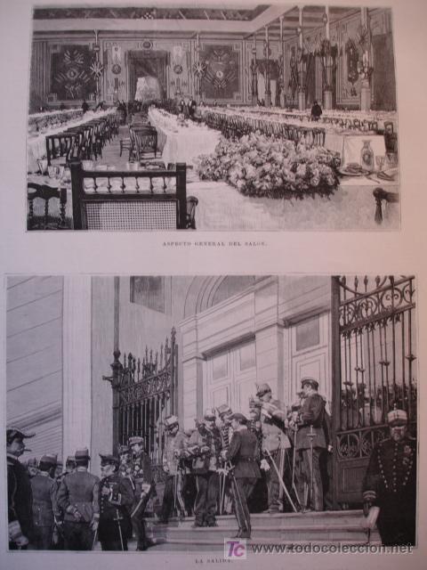 Art: MADRID,BANQUETE ARMAS DE INFANTERIA