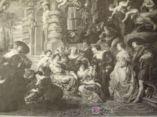 Arte: EL JARDIN DEL AMOR,RUBENS - Foto 1
