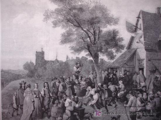 Arte: FIESTA DE LUGARE&Ntilde;OS,TENIERS - Foto 1