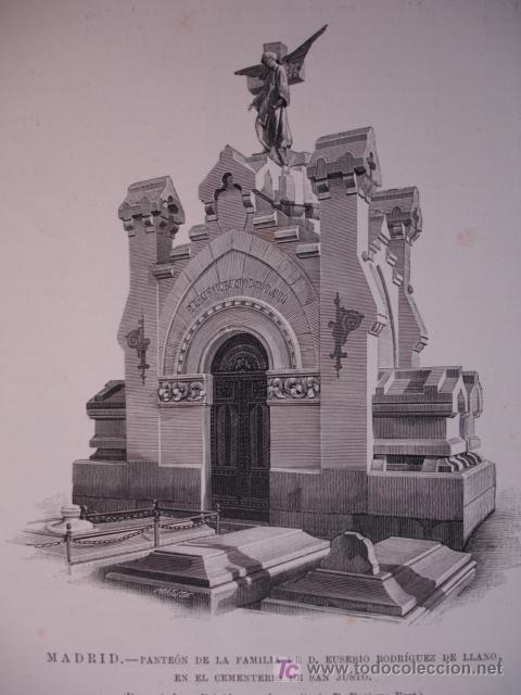 Arte: MADRID,PANTEON EUSEBIO RODRIGUEZ LLANO - Foto 1