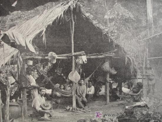 Art: GUAYANA,INDIOS ,RIO PURUNI