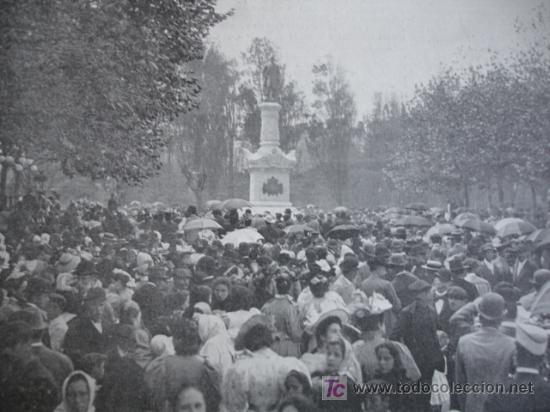 Arte: LA CORU&Ntilde;A,MONUMENTO,DANIEL CARBALLO - Foto 1
