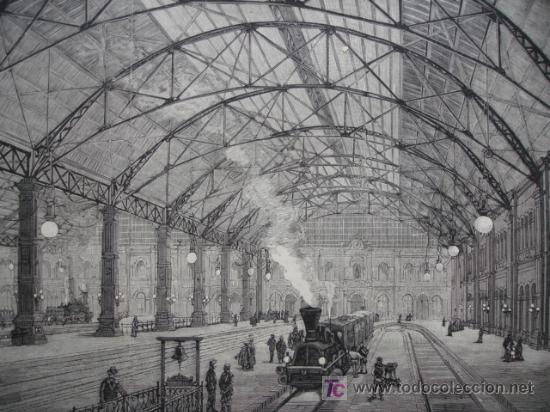 Arte: MUNICH,ESTACION,ALEMANIA,FERROCARRILES