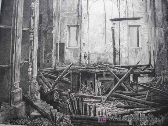 Arte: ITALIA,NIZA.INCENDIO, TEATRO ITALIANO