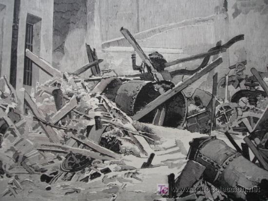 Art: MADRID,EXPLOSION EN IMPRENTA DE LA ILUSTRACCION ESPA&Ntilde;OLA