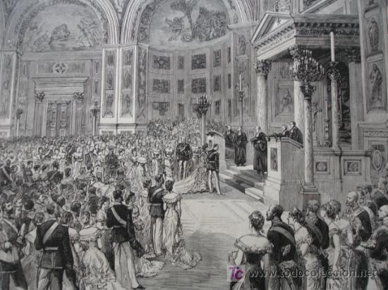 Art: BERLIN,BODA FEDERICO GUILLERMO Y AUGUSTA VICTORIA