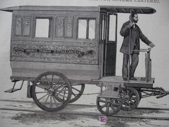 Arte: MADRID,TRANVIA,CANTERAC - Foto 1