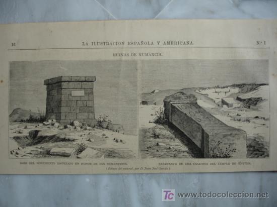 Arte: RUINAS DE NUMANCIA,SORIA - Foto 1