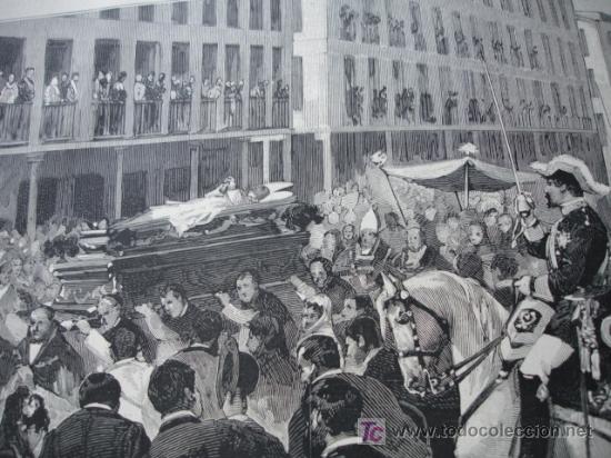Arte: VALLADOLID,ENTIERRO DEL ARZOBISPO - Foto 1
