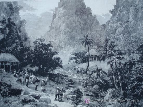Arte: TONKIN,VALLE DE GAO,MINAS DE ORO - Foto 1