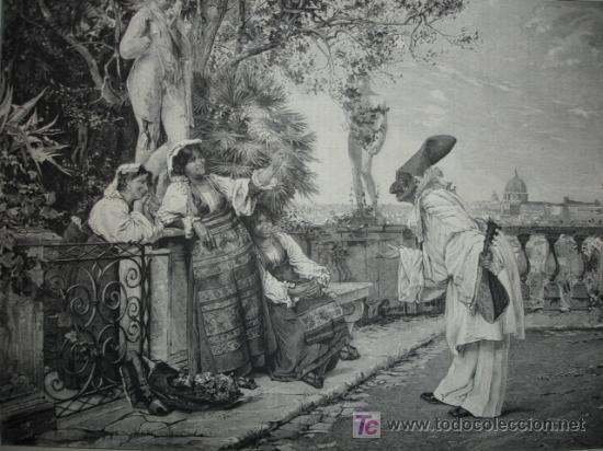 Arte: SOBRE EL MONTE PINCIO,TREIDLER - Foto 1